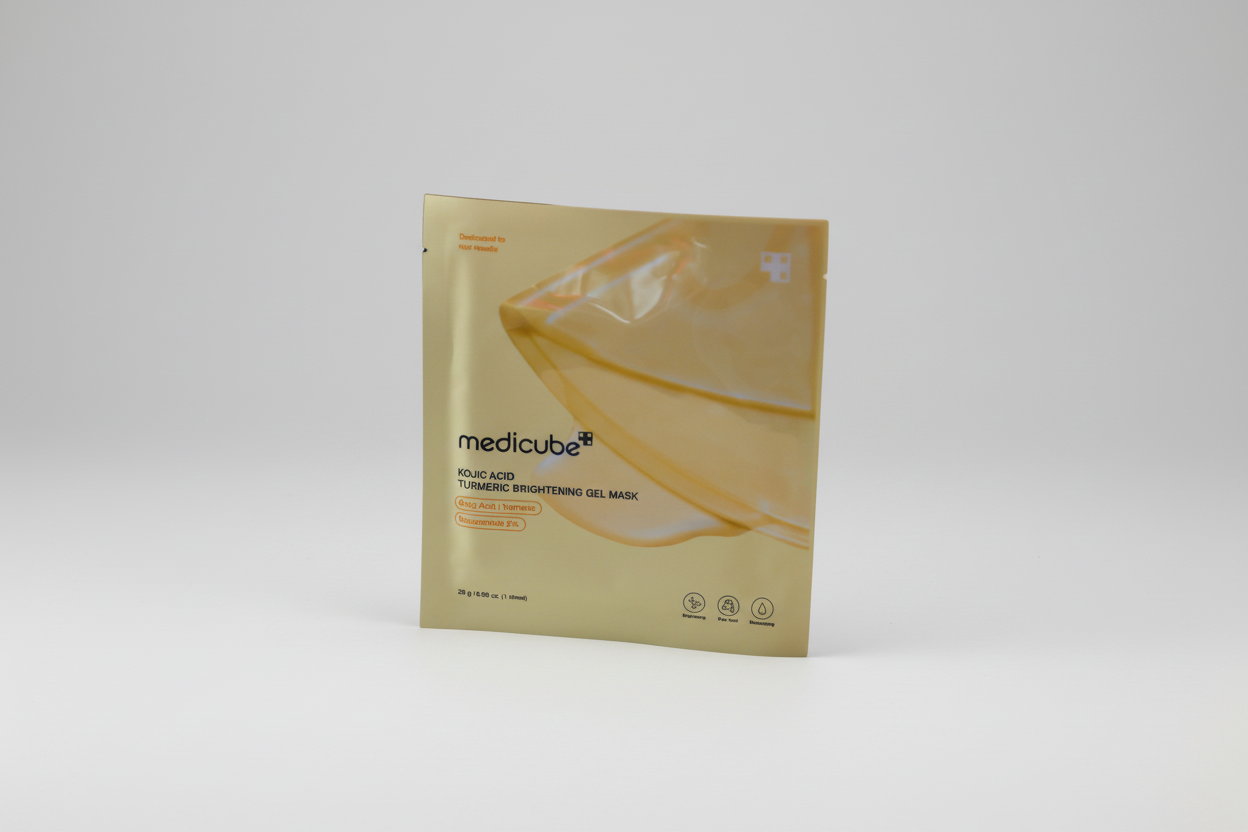 Medicube | Kojic Acid & Turmeric Brightening Gold Jelly Face Mask |28g