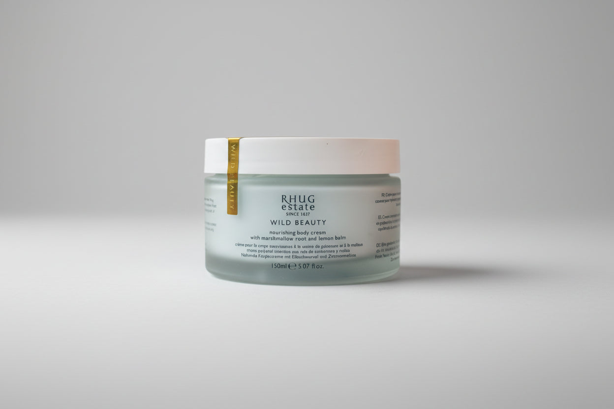 Rhug Wild Beauty | Body Cream with  Marshmallow Root and Lemon Balm | 150ml
