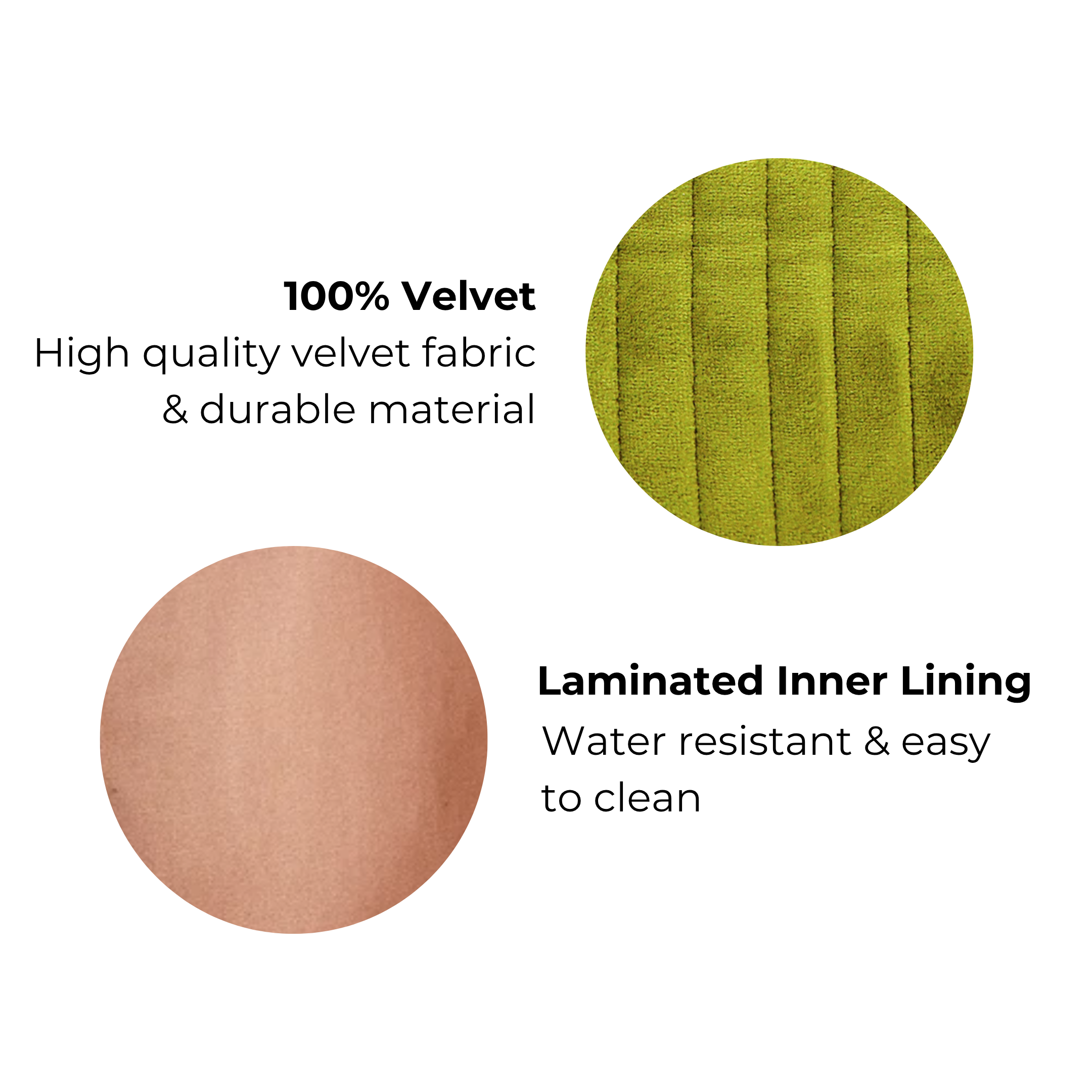 My Makeup Cosmetic Box, Quilted Green Velvet