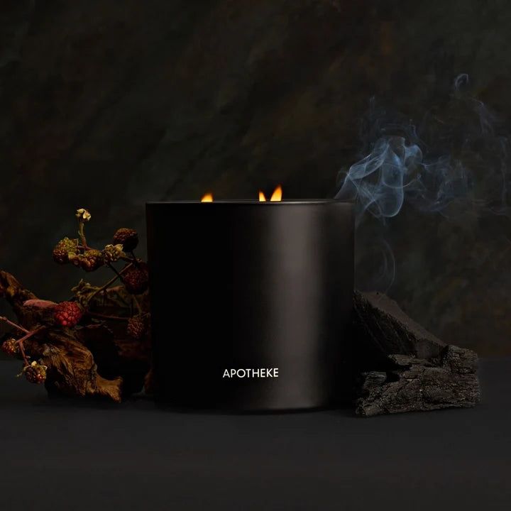 Apotheke |3 Wick  Candle | Charcoal