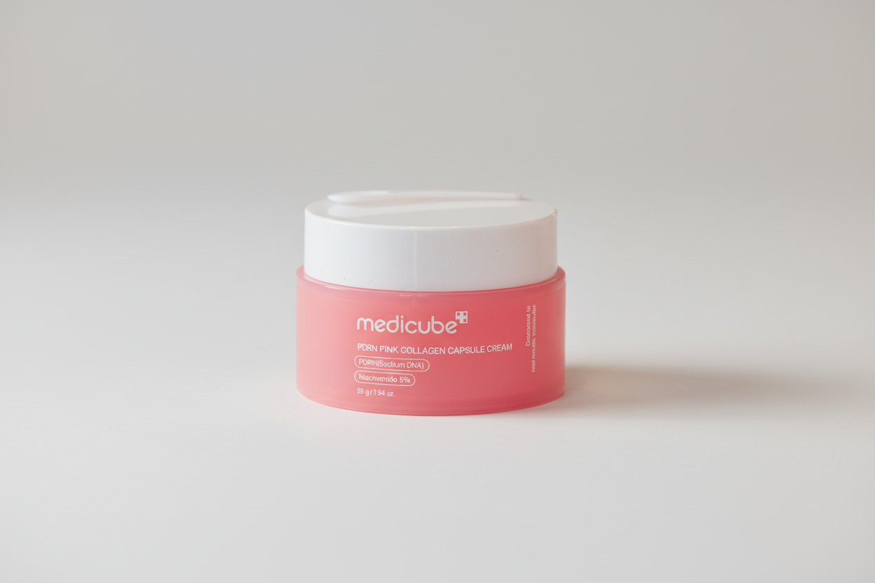 Medicube | Salmon DNA PDRN Pink Collagen Capsule Cream (Moisturiser)  | 55g