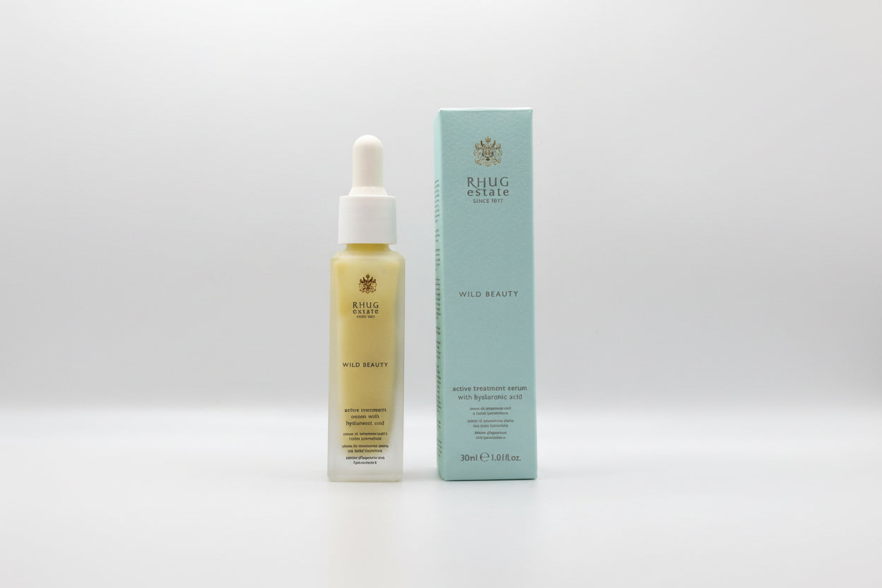 Rhug Wild Beauty | Active Treatment Serum  with Hyaluronic Acid | 30ml