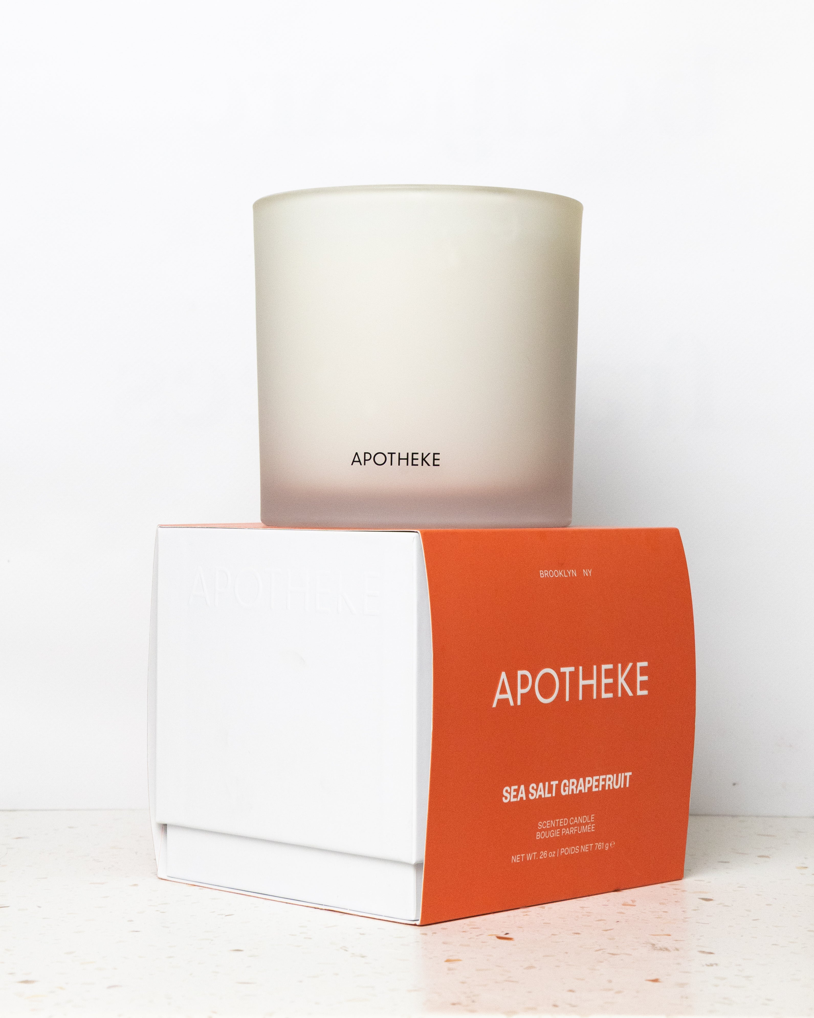 Apotheke |3 wick Candle | Sea Salt Grapefruit