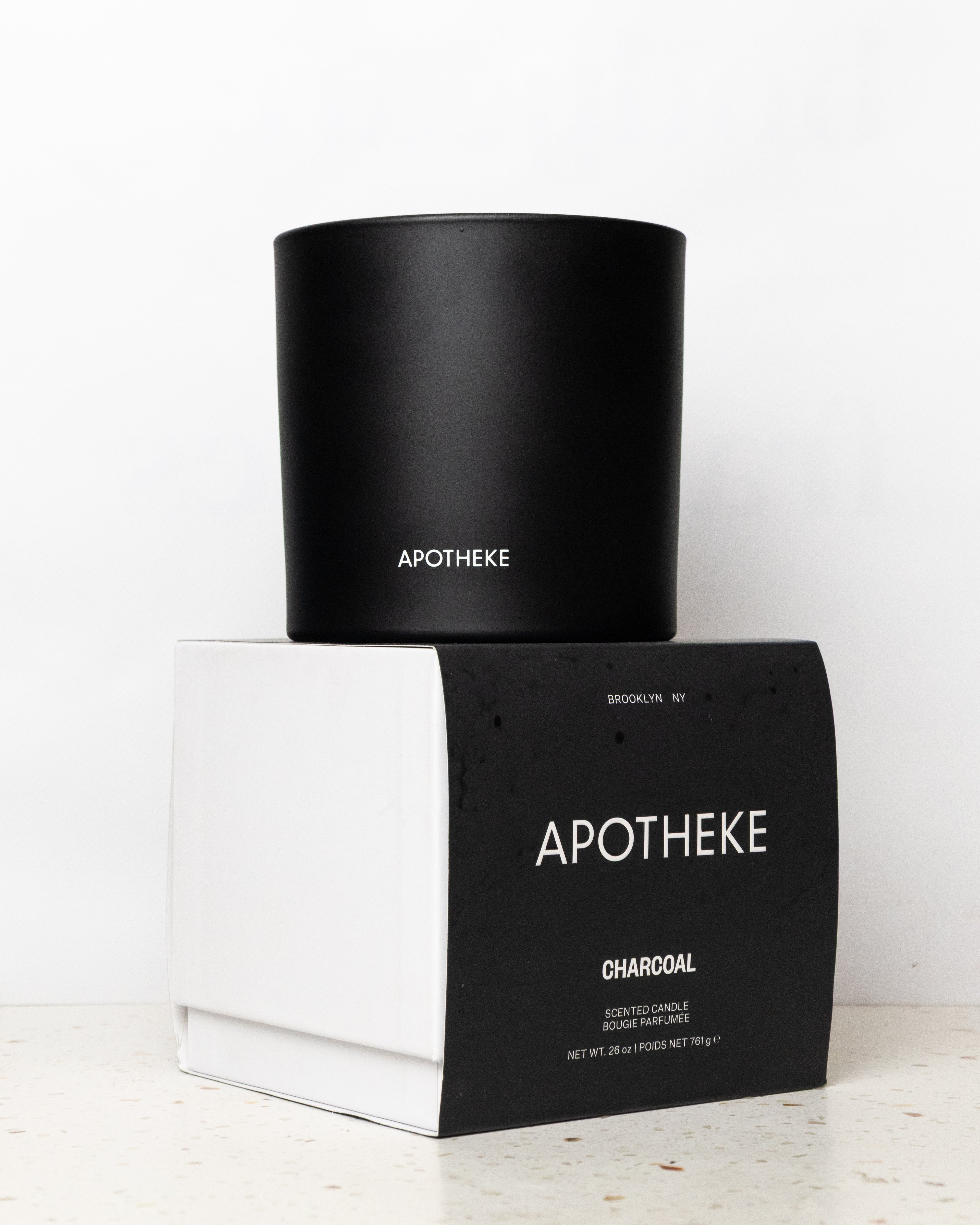 Apotheke |3 Wick  Candle | Charcoal