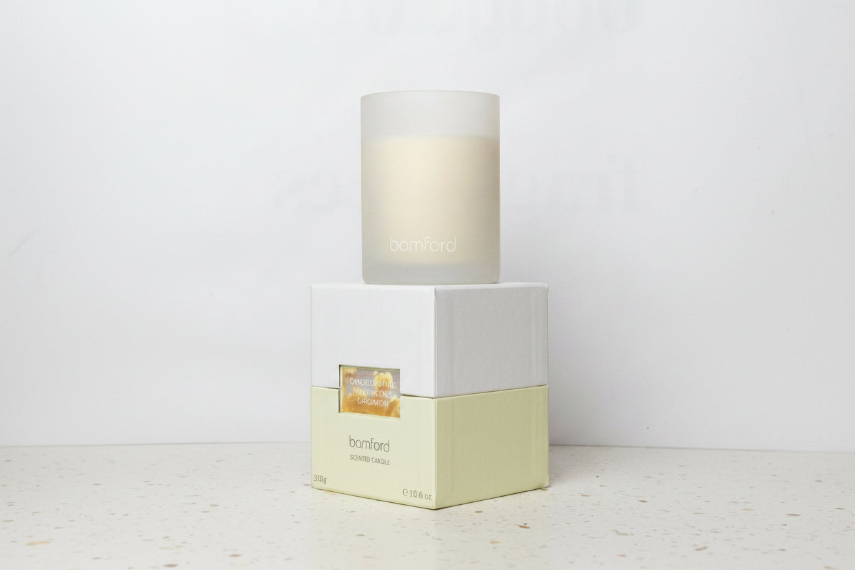 Bamford | 2-Wick Candle | Candied Orange, Frankincense & Cardamom
