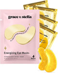 grace & stella | Energizing Eye Masks | 4 pairs