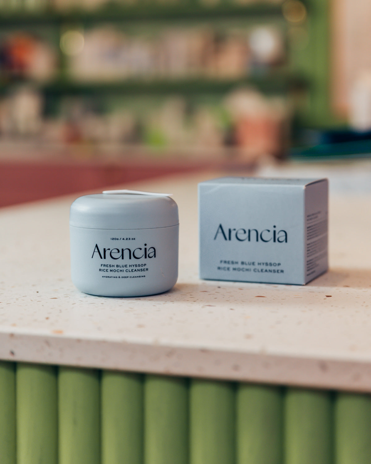 ARENCIA Hyssop Brightening & Deep-Cleansing Face Scrub & Exfoliator 120g 4.23oz