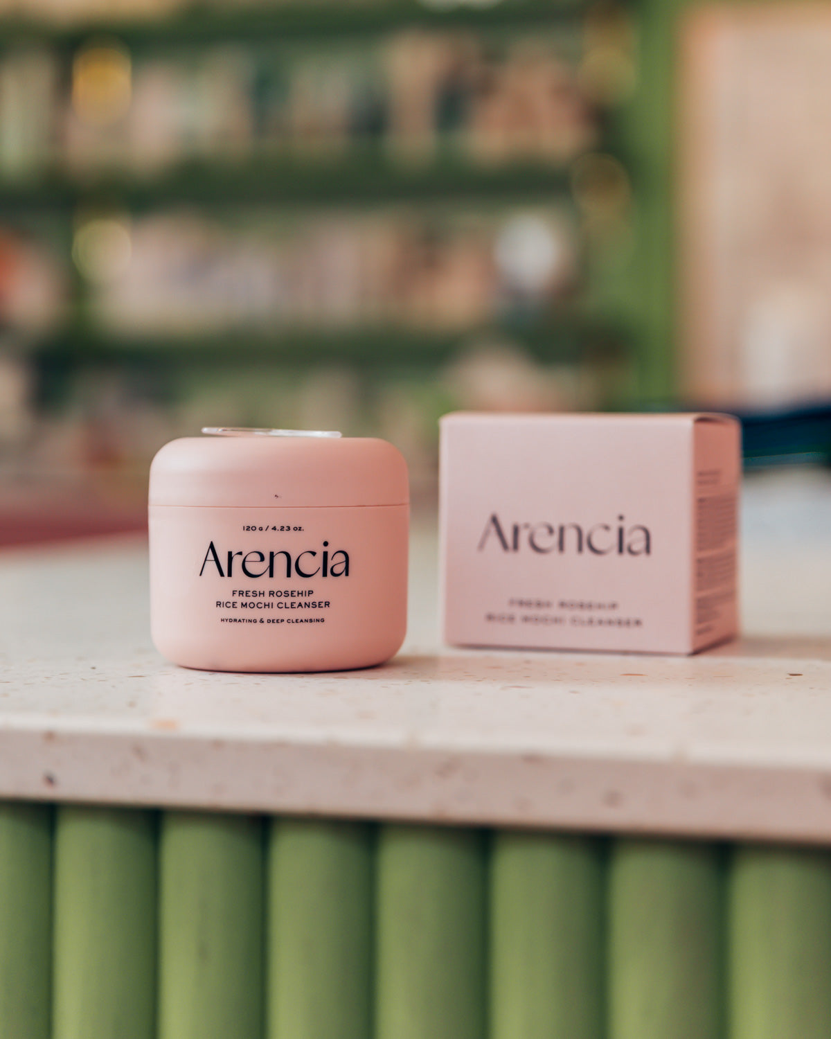 ARENCIA Rosehip Brightening Rice Mochi Face Cleanser 120g