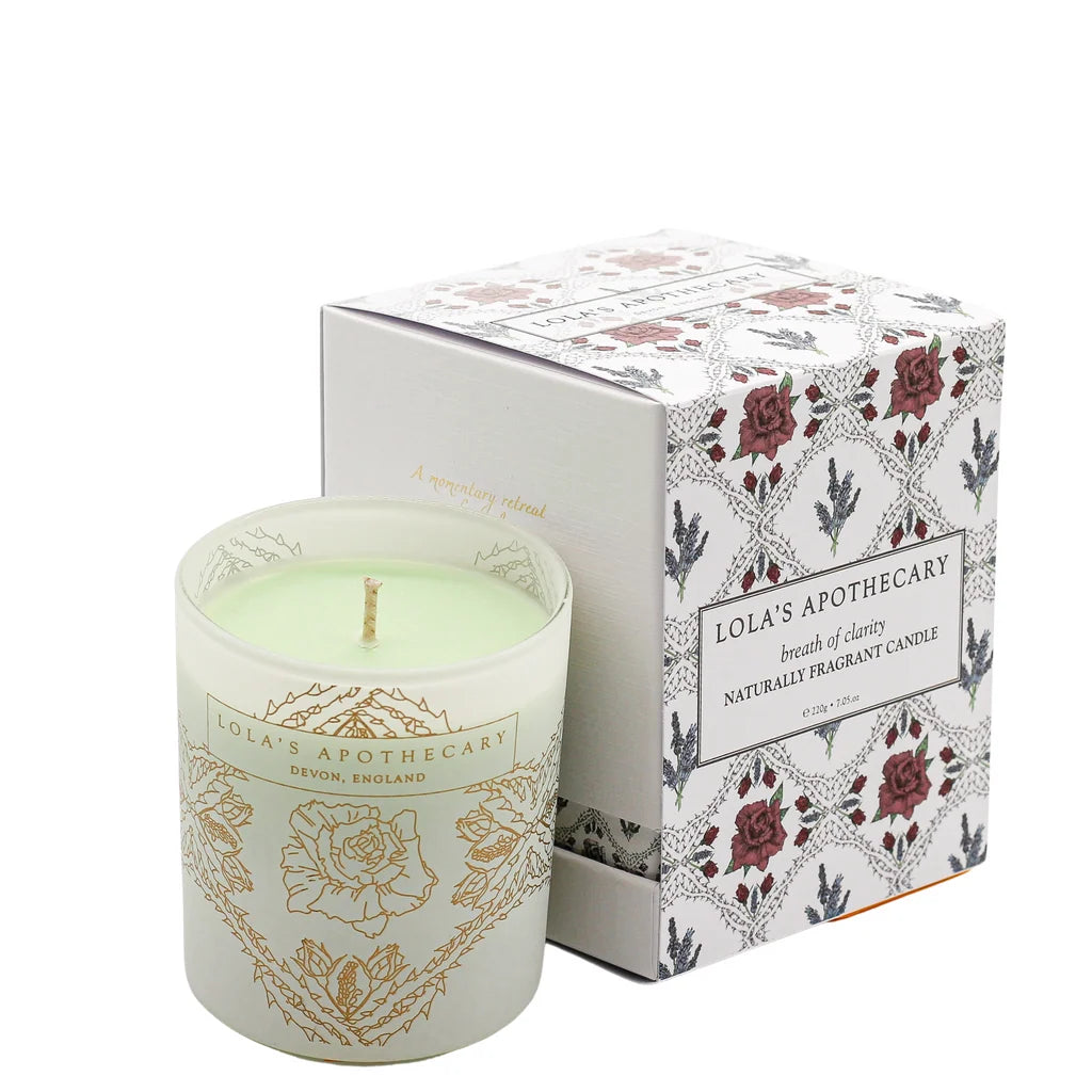 Lola's Apothecary | Breath of Clarity Fragranced Candle | 220g