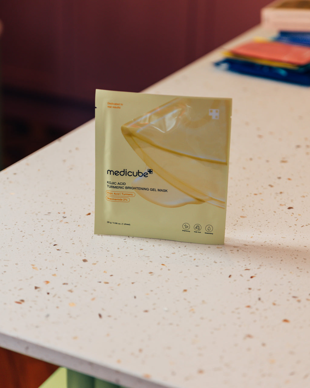 Medicube Kojic Acid Turmeric Brightening Gold Jelly Gel Mask