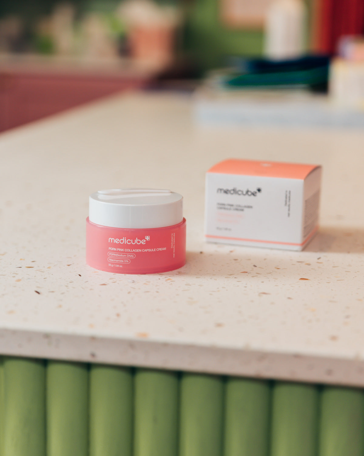 MEDICUBE Salmon DNA PDRN Pink Collagen Capsule Cream 55g 1.94 oz