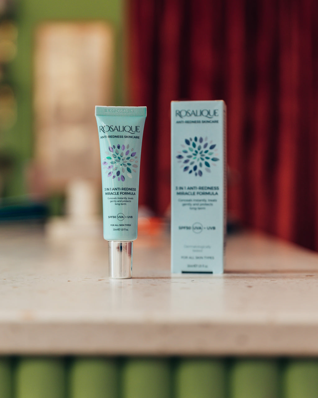 Rosalique 3 in 1 Anti-Redness Miracle Formula SPF50