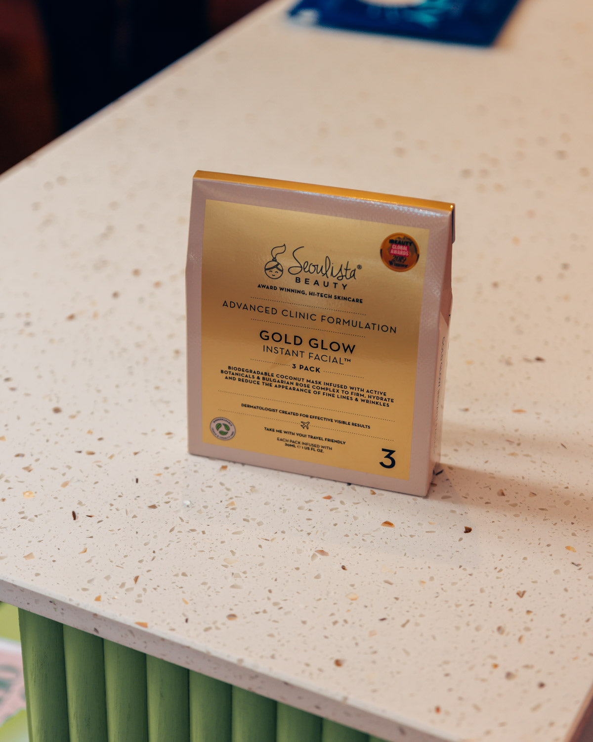 Gold Glow Instant facial 3 pack