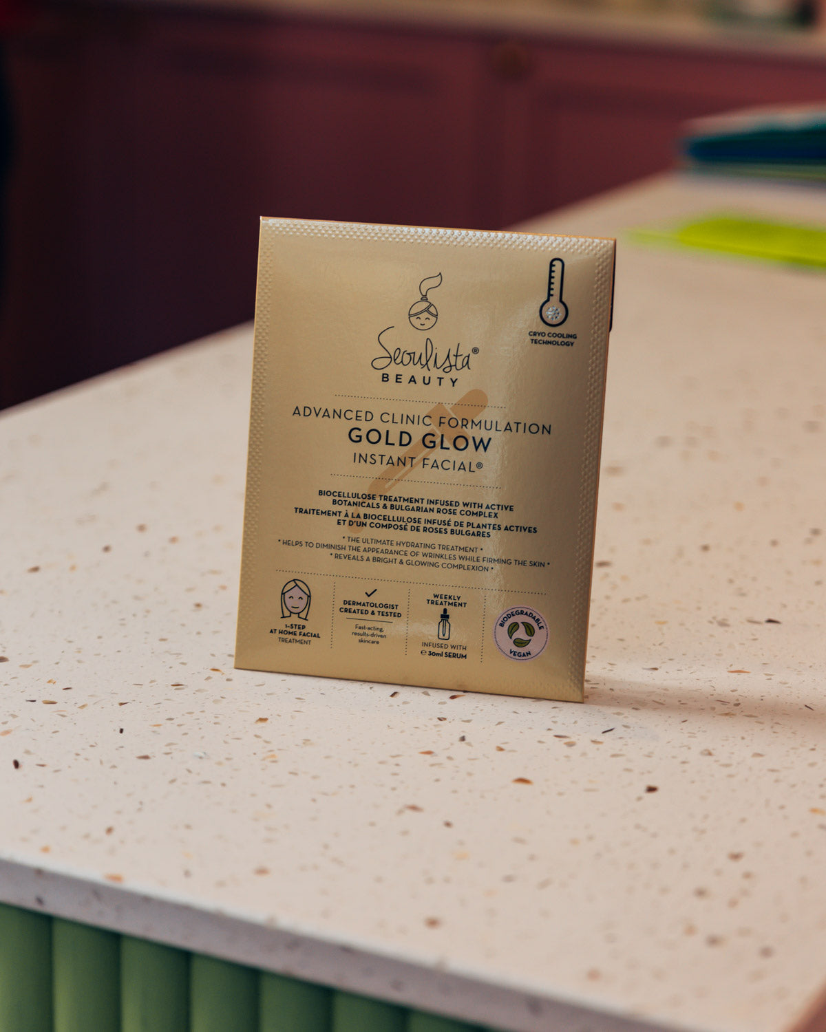 Seoulista Beauty Gold Glow Instant Facial