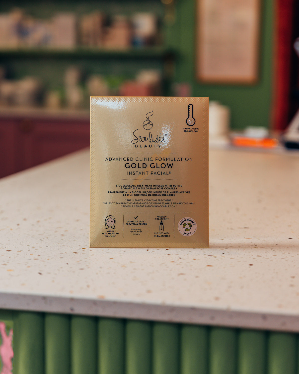 Seoulista Beauty Gold Glow Instant Facial