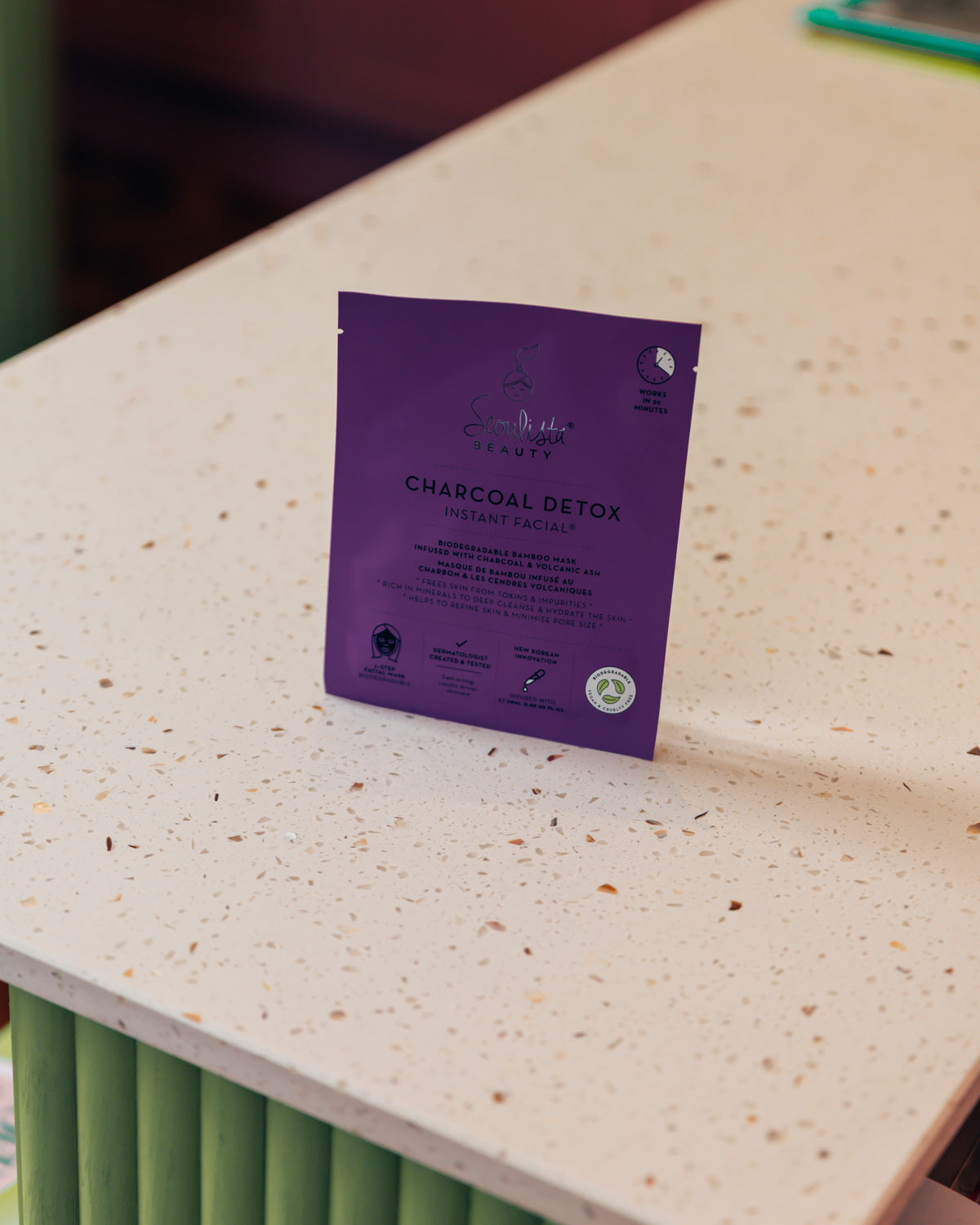 Seoulista Beauty Charcoal Detox Instant Facial