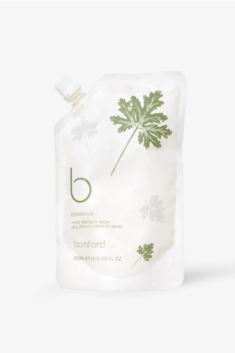Bamford | Geranium Hand and Body Wash Refill | 500 ml