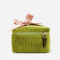 Bag-All | Cosmetic Bag | Quilted Green Velvet