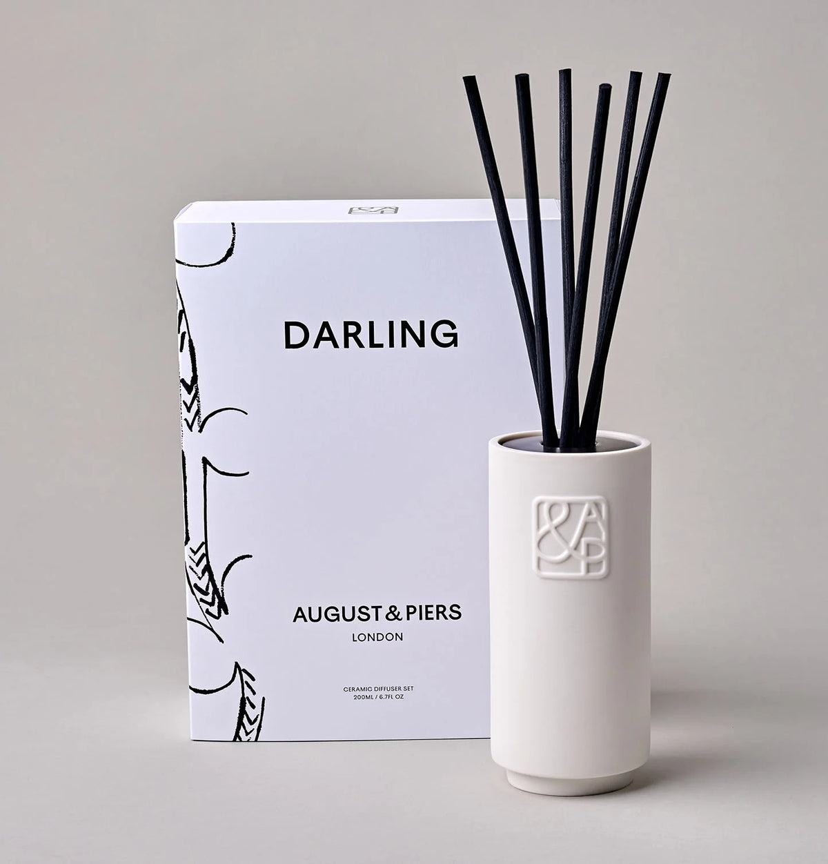 August & Piers | Darling Diffuser Set | 200ml