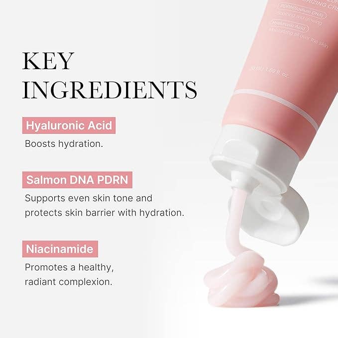 MEDICUBE Salmon DNA PDRN Pink Hyaluronic Moisturizing Cream 50ml / 1.69 fl.oz.